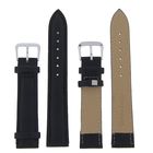 Ремешок для часов «Соломон», 18 мм, натуральная кожа, длина 20 см, чёрный - Фото 2