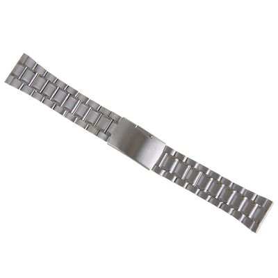 Ремешок для часов «Соломон», 22 мм, металл, длина 19 см, серебристый