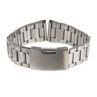 Ремешок для часов «Соломон», 22 мм, металл, длина 19 см, серебристый - Фото 2