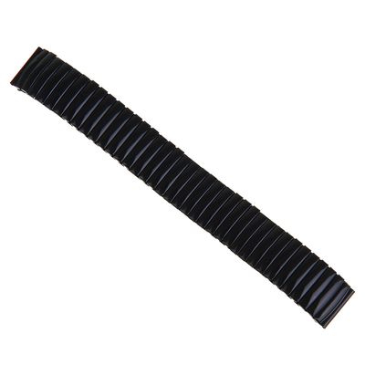 Ремешок для часов «Соломон», 18 мм, металл, длина 15.5-27 см, чёрный