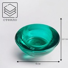 Подсвечник "Хей" 2,6х7,5 см ИЗУМРУД - фото 22816337