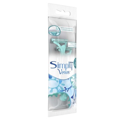 Станок бритвенный одноразовый Gillette Venus2, 2 шт.