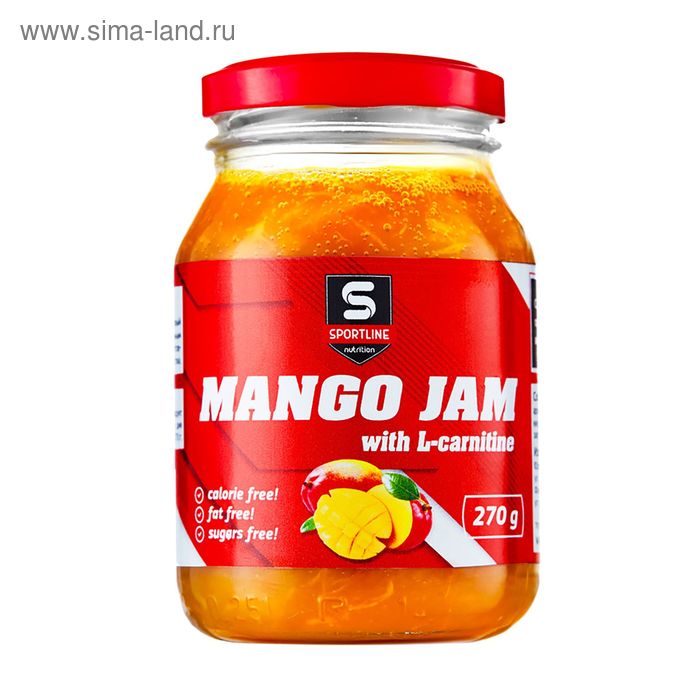 Джем SportLine with L-Carnitine, манго, 270 г - Фото 1