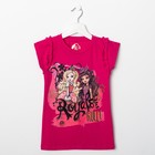 Футболка для девочки "Ever After High", рост 128 см (68), цвет фуксия (арт. ZG 02233-F2_Д) - Фото 1