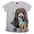 Футболка для девочки "Monster High", рост 158 см (84), цвет серый меланж (арт. ZG 02430-М2_П) - Фото 1