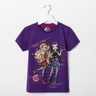 Футболка для девочки "Ever After High", рост 140 см (72), цвет фиолетовый (арт. ZG 02240-L2_Д) - Фото 1