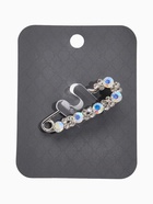 Булавка «Лунная дорожка», 4 см, радужная в серебре - Фото 4