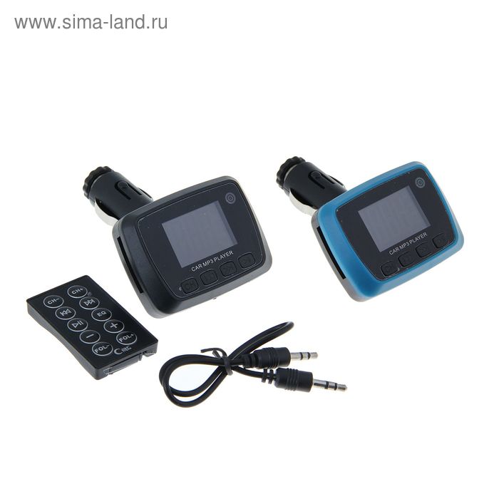 FM - трансмиттер Luazon, USB/SD/MicroSD/AUX/MP3/WMA, МИКС - Фото 1