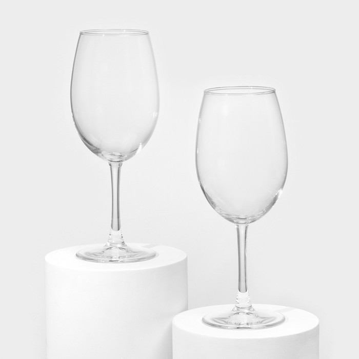 Набор стеклянных бокалов для вина Classique, 630 мл, 2 шт - фото 1918667449