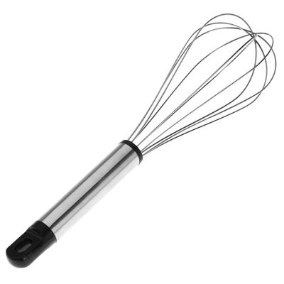Венчик для взбивания Доляна «Помощник», 25,5 см, цвет серебряный