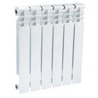 Радиатор биметаллический Halsen, 500 х 80 мм, 6 секций - Фото 1