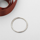 Кольцо металлическое, 25х2мм, цвет никель - Фото 1