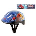 Шлем защитный детский "Человек Паук", р. M (55-58 см) - Фото 1