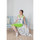 Комплект женский (майка, бриджи) М113 МИКС, р-р 46 - Фото 1