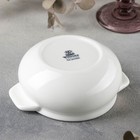 Горшок фарфоровый для запекания Wilmax, 450 мл, цвет белый - Фото 3