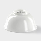 Салатник Wilmax, 145 мл, d=9 см, фарфор, белый - Фото 5