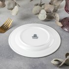 Тарелка фарфоровая пирожковая Wilmax Stella Pro, d=15 см, цвет белый - Фото 3