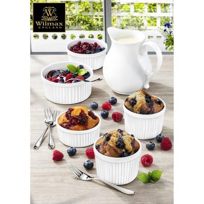 Соусник фарфоровый рельефный, 130 мл, 8,5×8,5×3 см