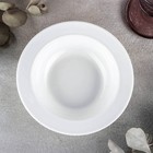 Тарелка фарфоровая глубокая Wilmax, 200 мл, d=15 см, цвет белый - Фото 2