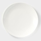 Тарелка обеденная с утолщённым краем Wilmax Olivia Pro, d=25.5 см, фарфор, белая - Фото 1