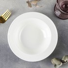 Тарелка фарфоровая глубокая Wilmax, 285 мл, d=18 см, цвет белый - Фото 2