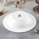 Тарелка фарфоровая глубокая Wilmax, 285 мл, d=18 см, цвет белый - Фото 3