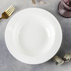 Тарелка фарфоровая глубокая Wilmax, 380 мл, d=20 см, цвет белый - Фото 2