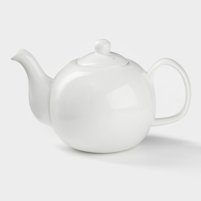 Чайник заварочный Wilmax Olivia «Классика», 1.1 л, фарфор, белый