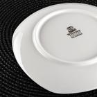Тарелка фарфоровая пирожковая Wilmax Ilona, d=16,5 см, цвет белый - фото 4554896
