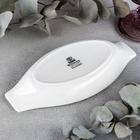 Форма для запекания фарфоровая Wilmax, 200 мл, 20×10 см, цвет белый - Фото 3