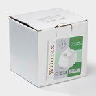 Сахарница с крышкой Wilmax Ilona, 340 мл, фарфор, белая - Фото 8