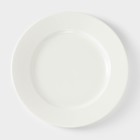 Тарелка фарфоровая десертная Wilmax Stella Pro, d=20 см, цвет белый - Фото 1