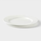 Тарелка фарфоровая десертная Wilmax Stella Pro, d=20 см, цвет белый - Фото 2