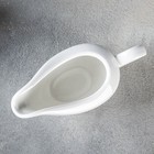 Соусник Wilmax, 100 мл, 13×6×5 см, фарфор, белый - Фото 2