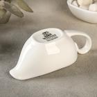 Соусник Wilmax, 100 мл, 13×6×5 см, фарфор, белый - Фото 3