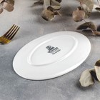 Блюдо овальное Wilmax Olivia, 13.5×20 см, фарфор, белое - Фото 3