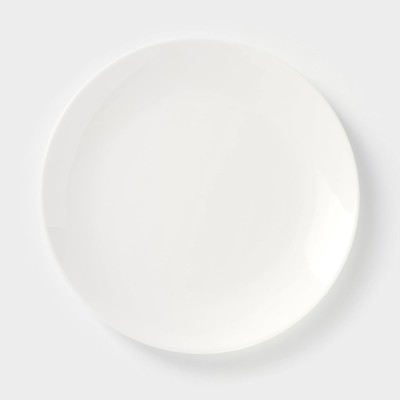 Тарелка пирожковая с утолщённым краем Wilmax Olivia Pro, d=15 см, фарфор, белая