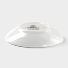 Менажница Wilmax, 2 ячейки, d=9.5 см, фарфор, белая - Фото 5