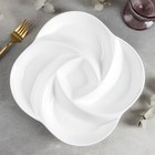 Менажница фарфоровая 5 ячеек Wilmax, d=30 см, цвет белый - Фото 3