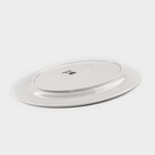 Блюдо фарфоровое овальное Wilmax «Юлия Высоцкая», 36×25.5 см, белое - Фото 3