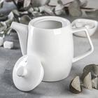 Чайник фарфоровый заварочный Wilmax, 1 л, цвет белый - Фото 2