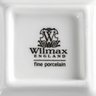 Менажница фарфоровая 2 ячейки Wilmax, 60 мл, 14,5×7,5 см, цвет белый - фото 4554992