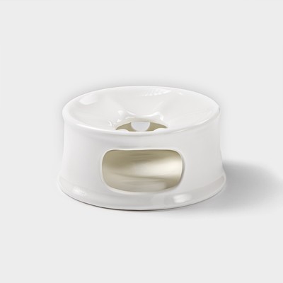 Подставка для подогрева Wilmax, d=13 см, фарфор, белая