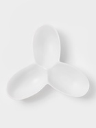 Менажница 3 ячейки Wilmax, d=17 см, фарфор, белая - Фото 4