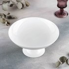 Ваза для фруктов Wilmax Olivia, 24×11.5 см, фарфор, белая - Фото 1