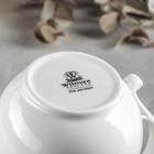 Кувшин фарфоровый Wilmax, 1.6 л, цвет белый - Фото 3