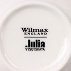 Набор фарфоровый сервировочный Wilmax «Юлия Высоцкая», 2 предмета: сахарница 340 мл, молочник 280 мл, цвет белый - Фото 5