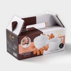 Набор сервировочный Wilmax «Юлия Высоцкая», 2 предмета: сахарница 340 мл, молочник 280 мл, фарфор, белый - Фото 7