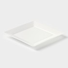 Тарелка квадратная Wilmax Stella, 18.5×18.5 см, фарфор, белая - Фото 2