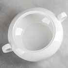 Супница фарфоровая Wilmax, 2,8 л, цвет белый - Фото 4